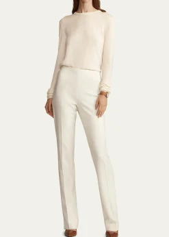 Ralph Lauren CollectionAlandra Wool Crepe Pants
