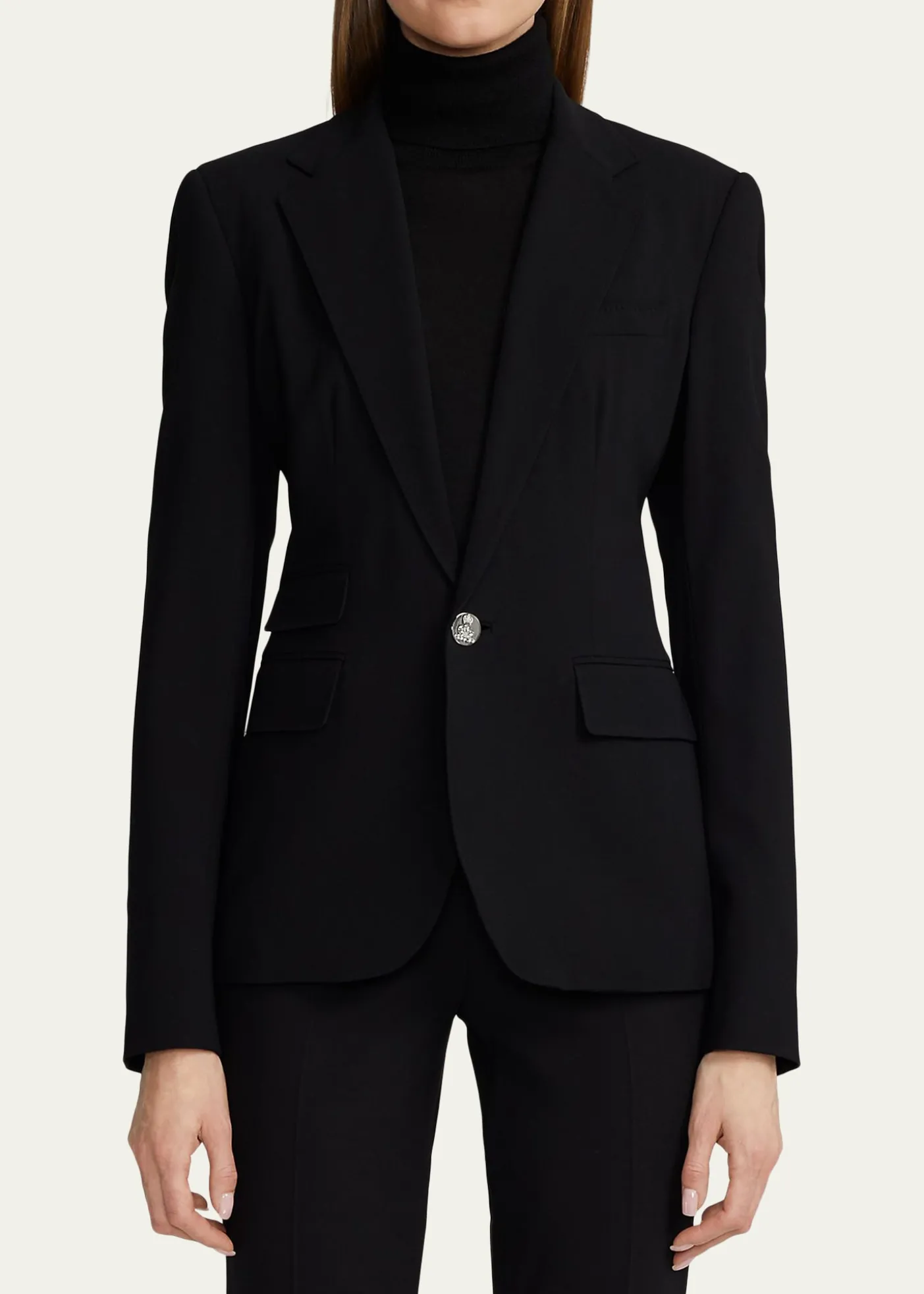 Ralph Lauren CollectionParker Wool Crepe Jacket