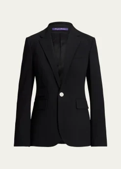 Ralph Lauren CollectionParker Wool Crepe Jacket
