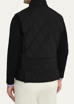 Ralph Lauren Purple LabelCarleton Quilted Down Vest