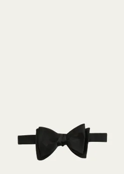 Ralph Lauren Purple LabelSilk Satin Bow Tie