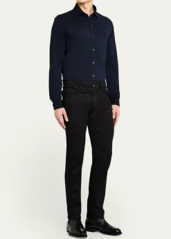 Ralph Lauren Purple LabelWashed Piqué Shirt