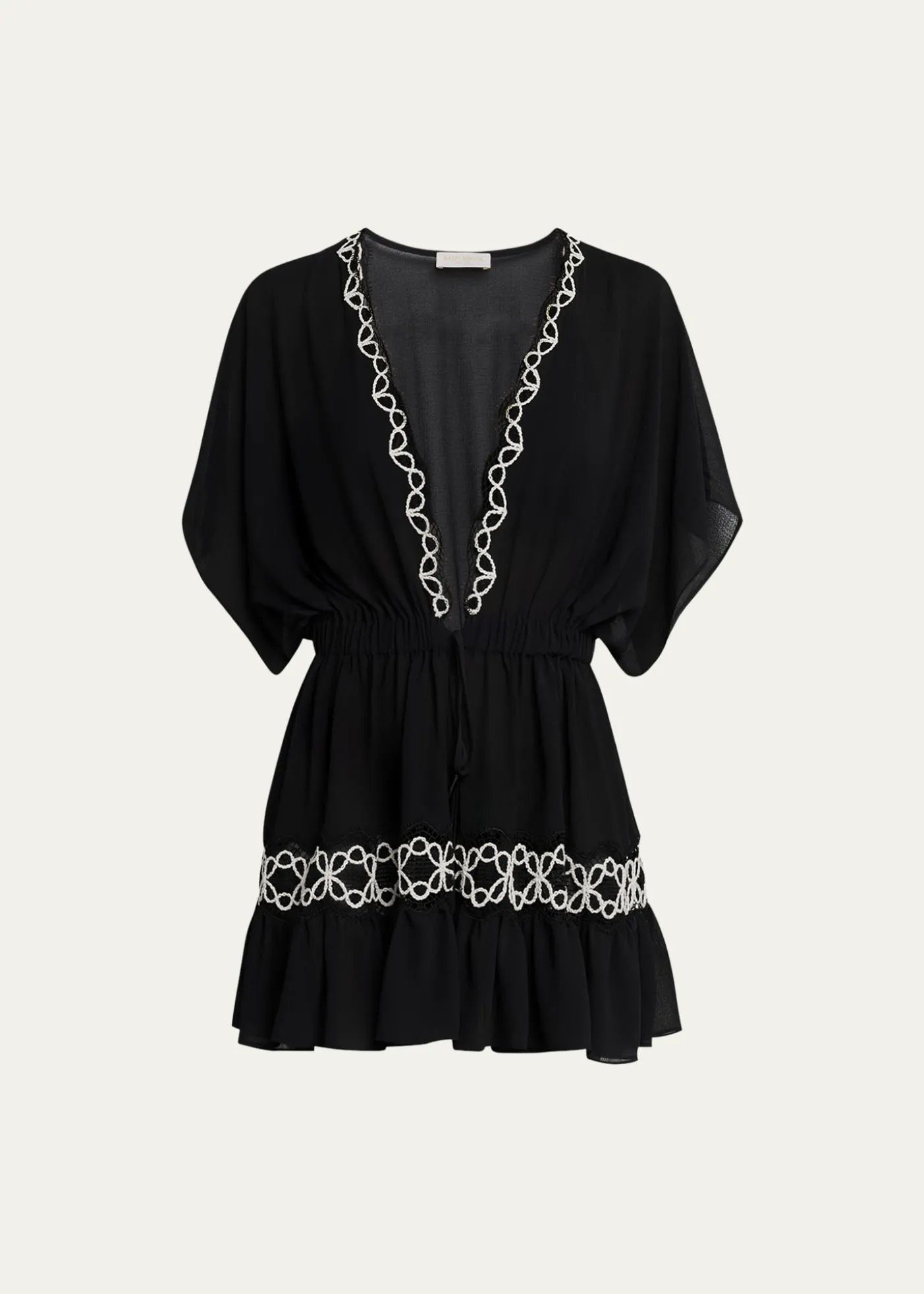 Ramy BrookAlisa Embroidered Mini Coverup Dress