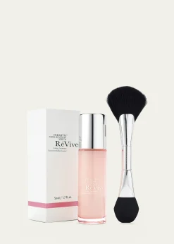 ReViveFermitif Neck Serum + Dual Ended Applicator Brush, 1.7 oz.