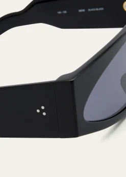 Rick OwensMen's Gene Rectangle Sunglasses