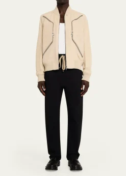 Rick OwensMen's Heizer Flight Blomber Jacket