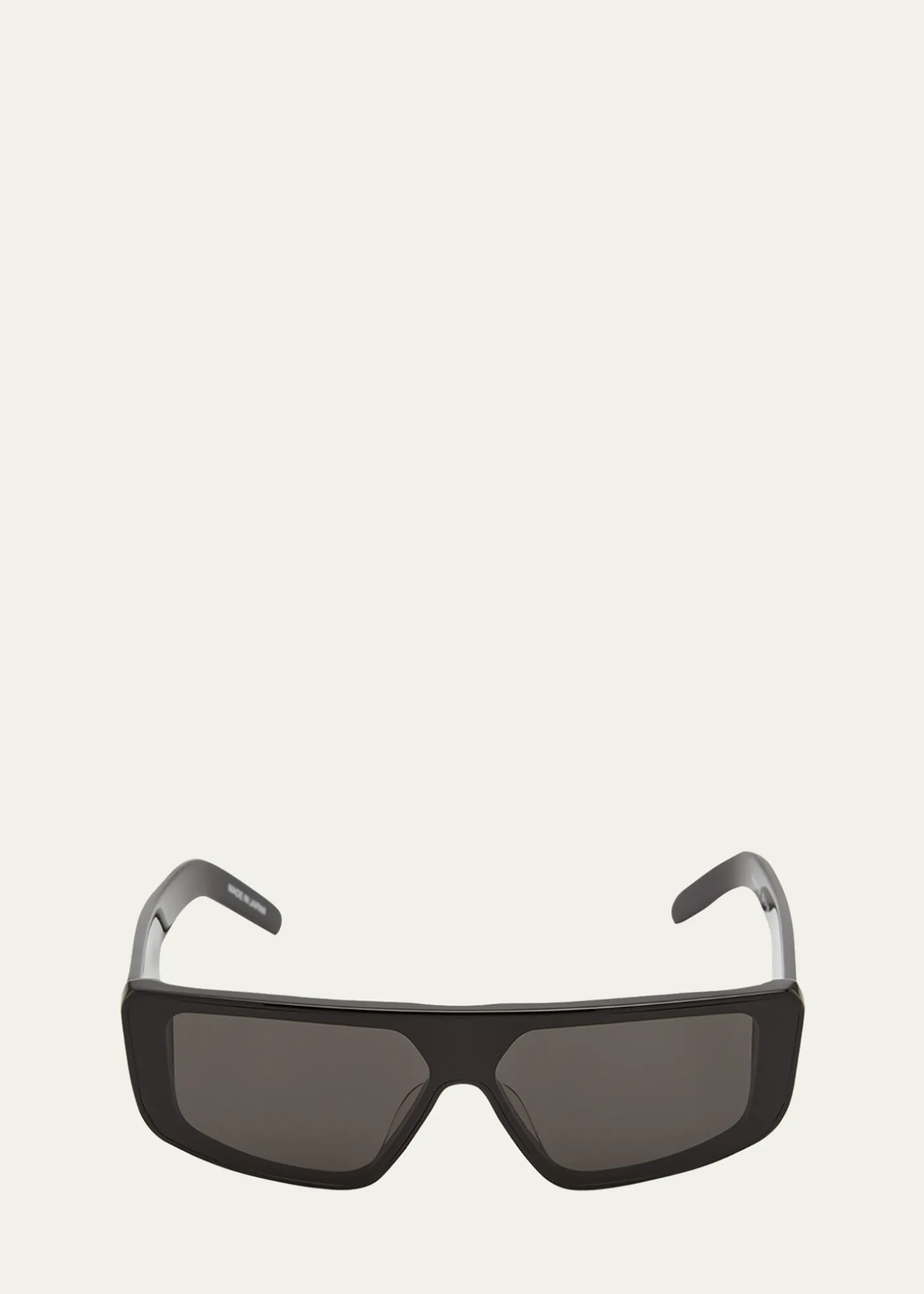 Rick OwensMen's Performa Flat-Top Shield Sunglasses