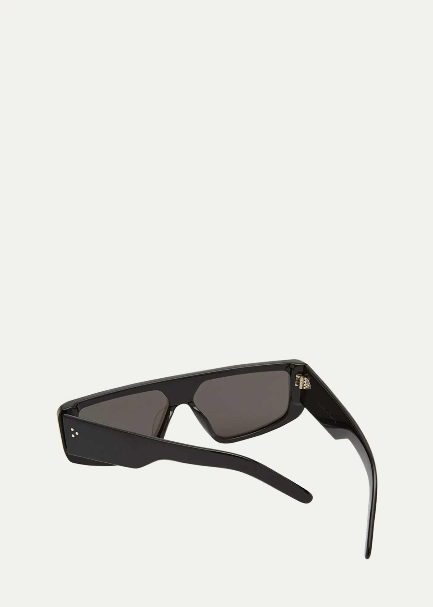 Rick OwensMen's Performa Flat-Top Shield Sunglasses
