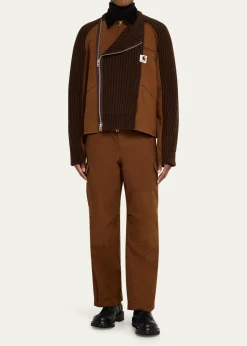 SACAI x CARHARTT WIPMen's Duck Denim Cargo Pants