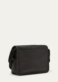 Saint LaurentMen's Niki YSL Messenger Bag in Grained Leather
