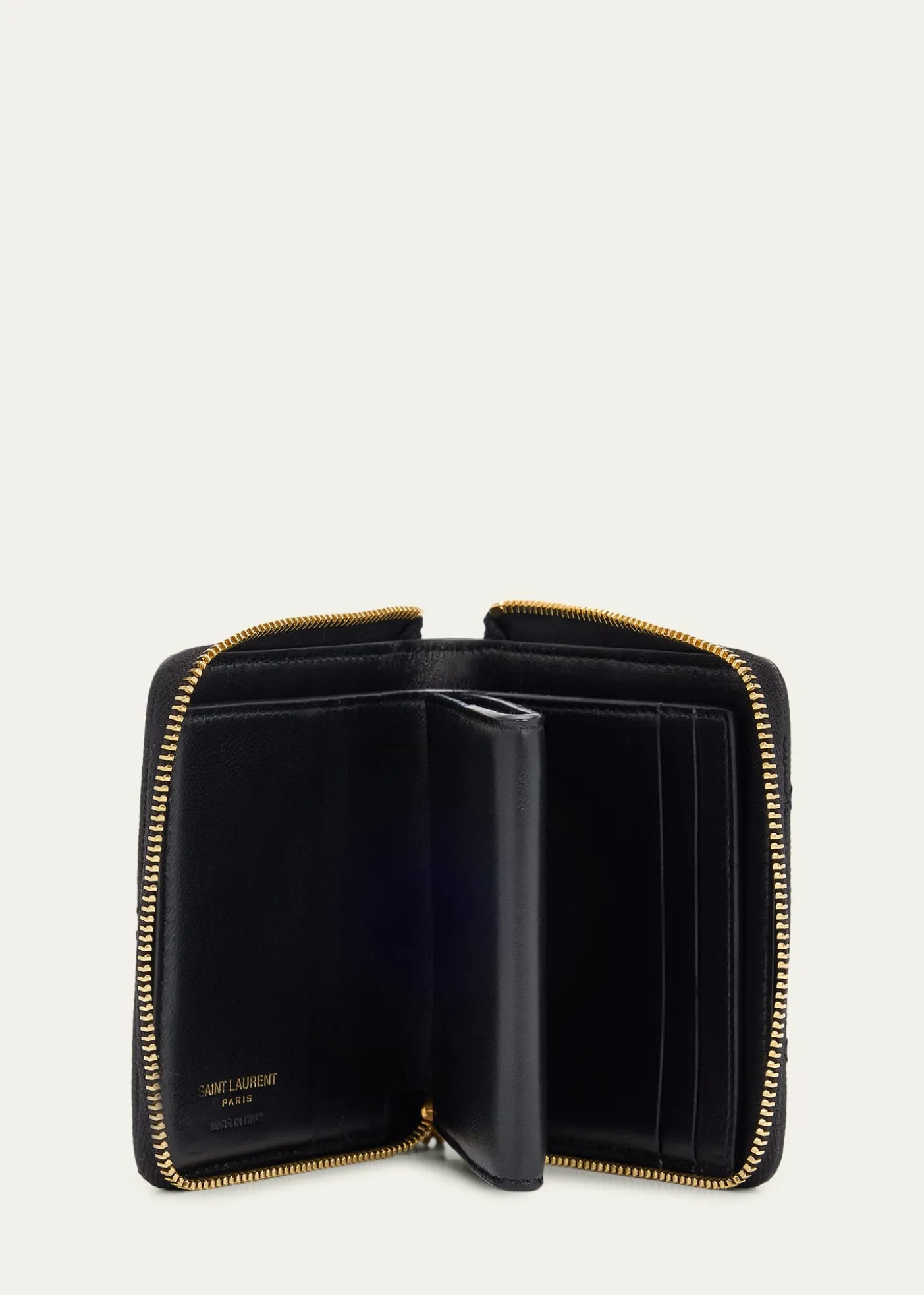 Saint LaurentCassandre YSL Quilted Leather Wallet