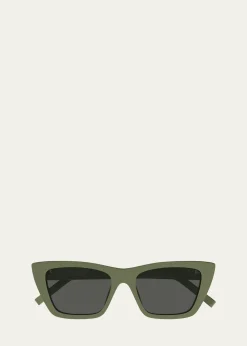 Saint LaurentCat-Eye Acetate Sunglasses