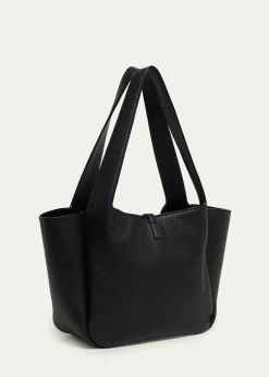 Saint LaurentLe 5 à 7 Bea Tote Bag in Leather
