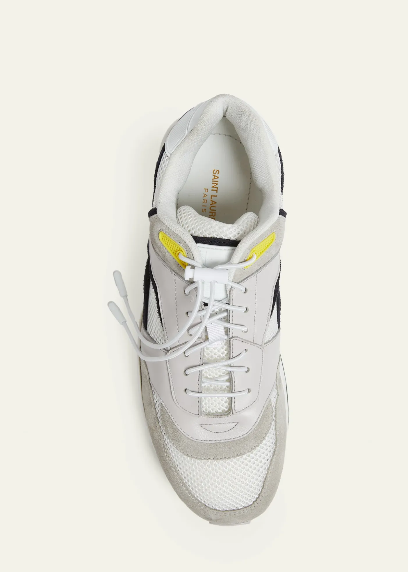 Saint LaurentMen's Bump Low-Top Leather Sneakers