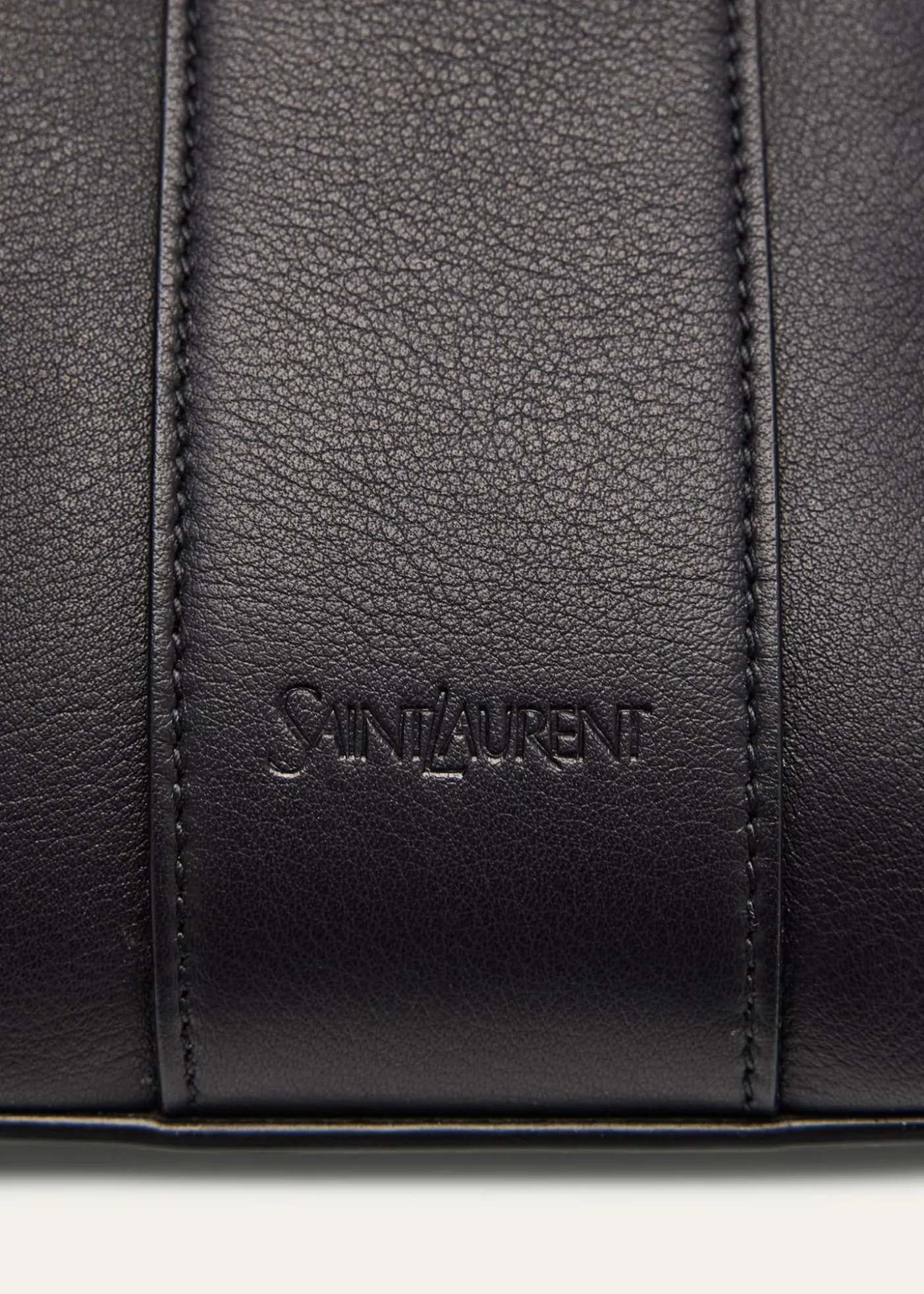 Saint LaurentMen's Giant Y Grainy Leather Tote Bag