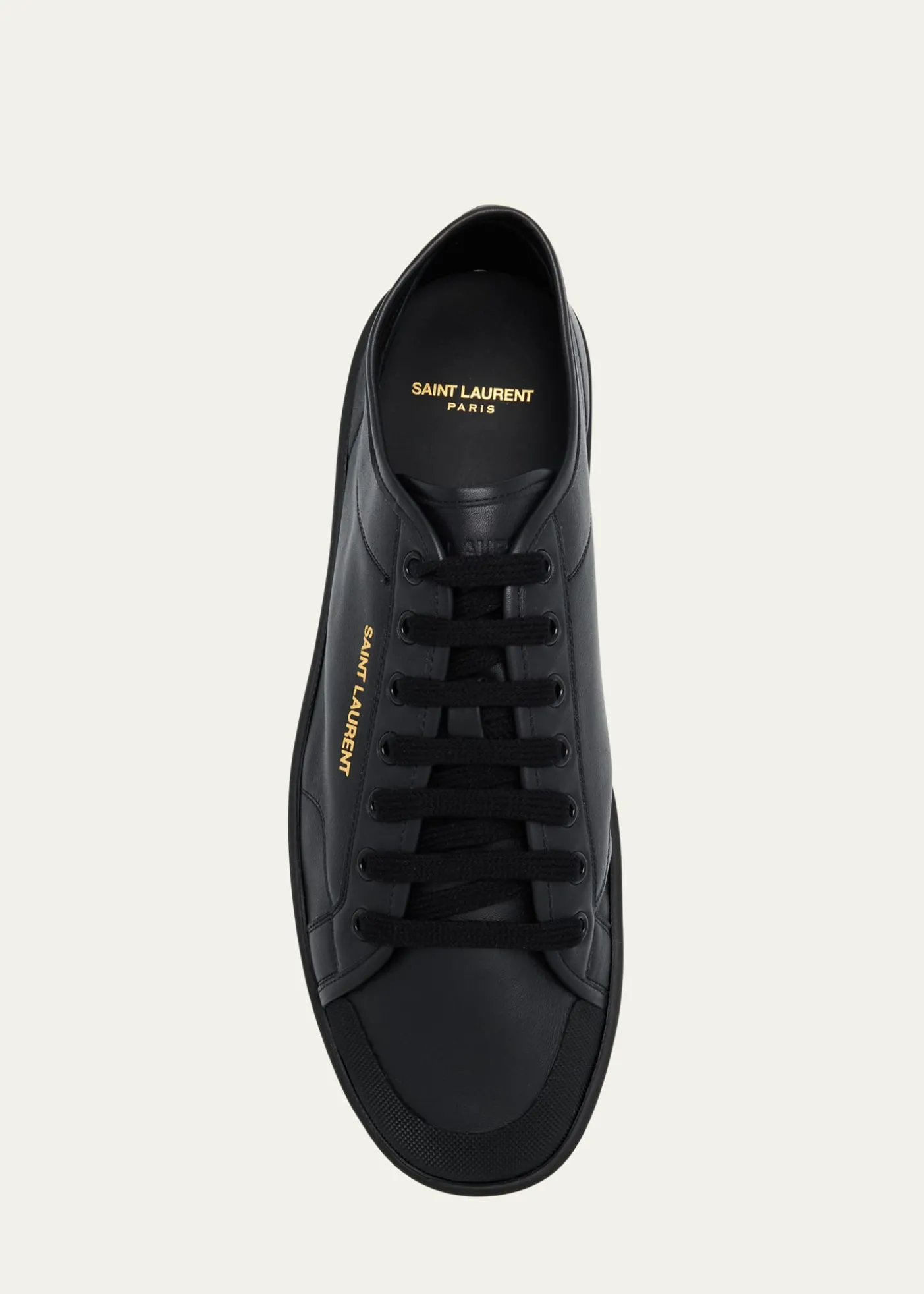 Saint LaurentMen's Gym Leather Low-Top Sneakers