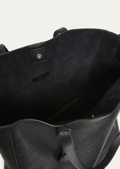 Saint LaurentMen's Large Leather Shopper Bag