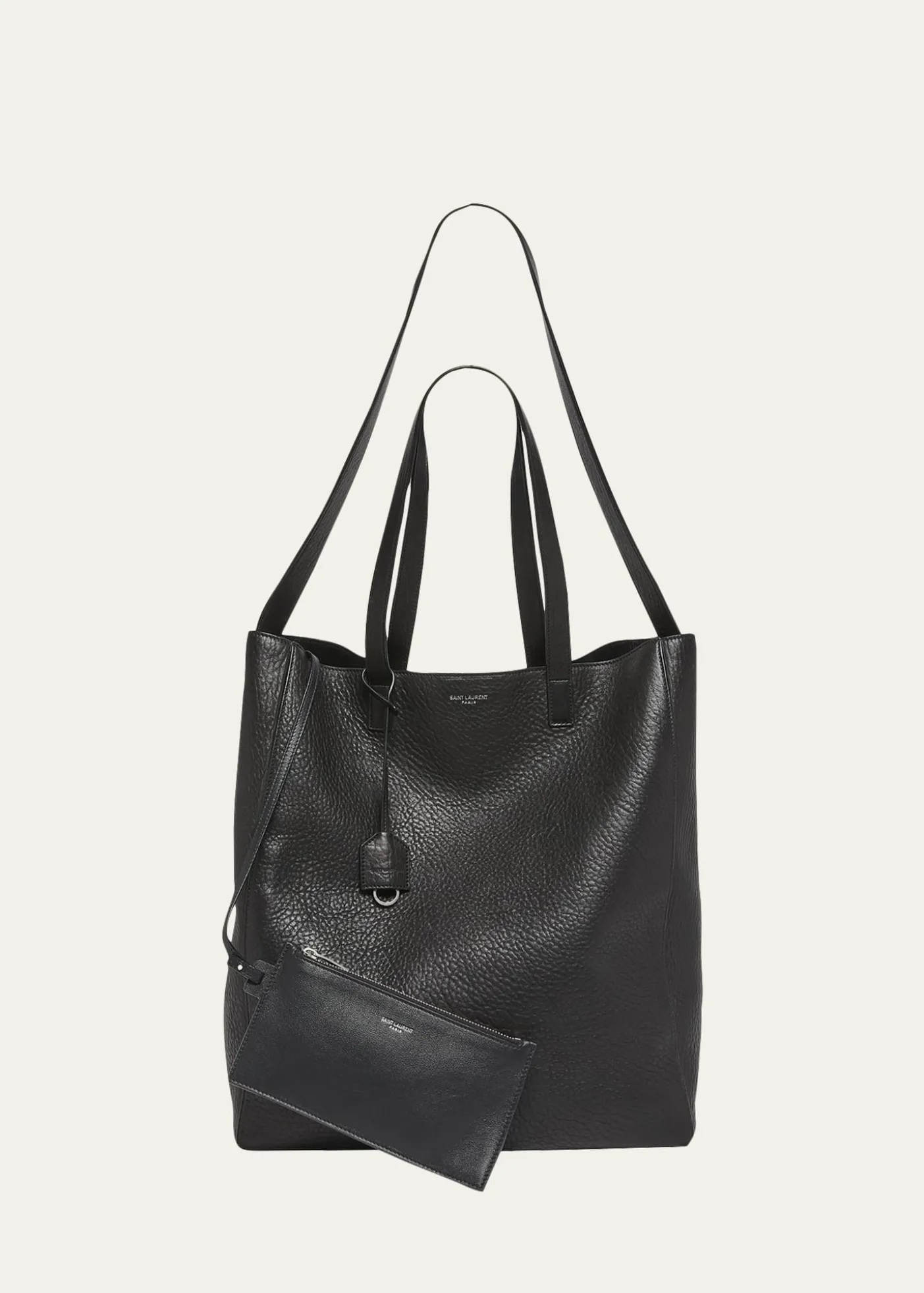 Saint LaurentMen's Large Leather Shopper Bag