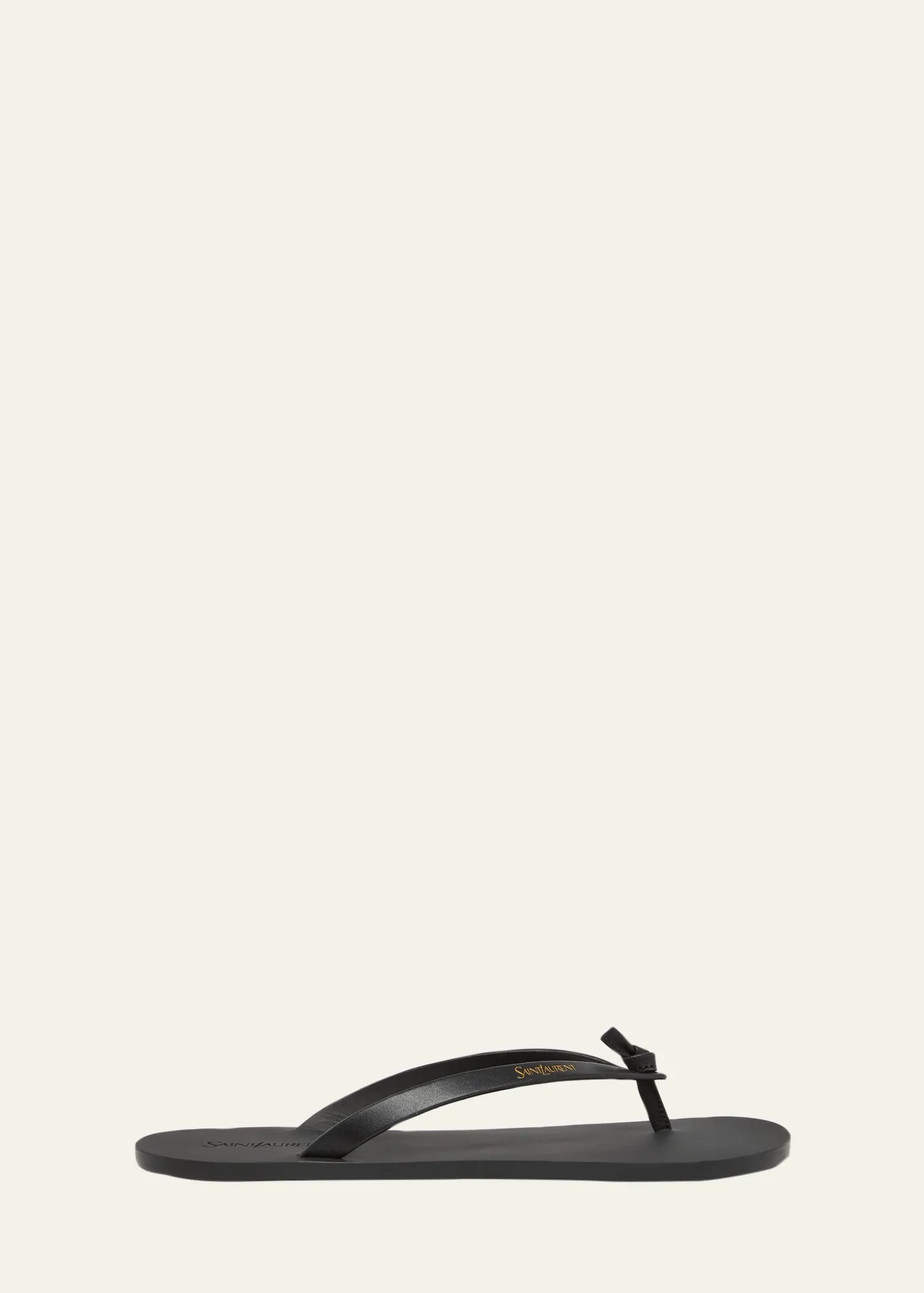 Saint LaurentMen's Leather Thong Sandals