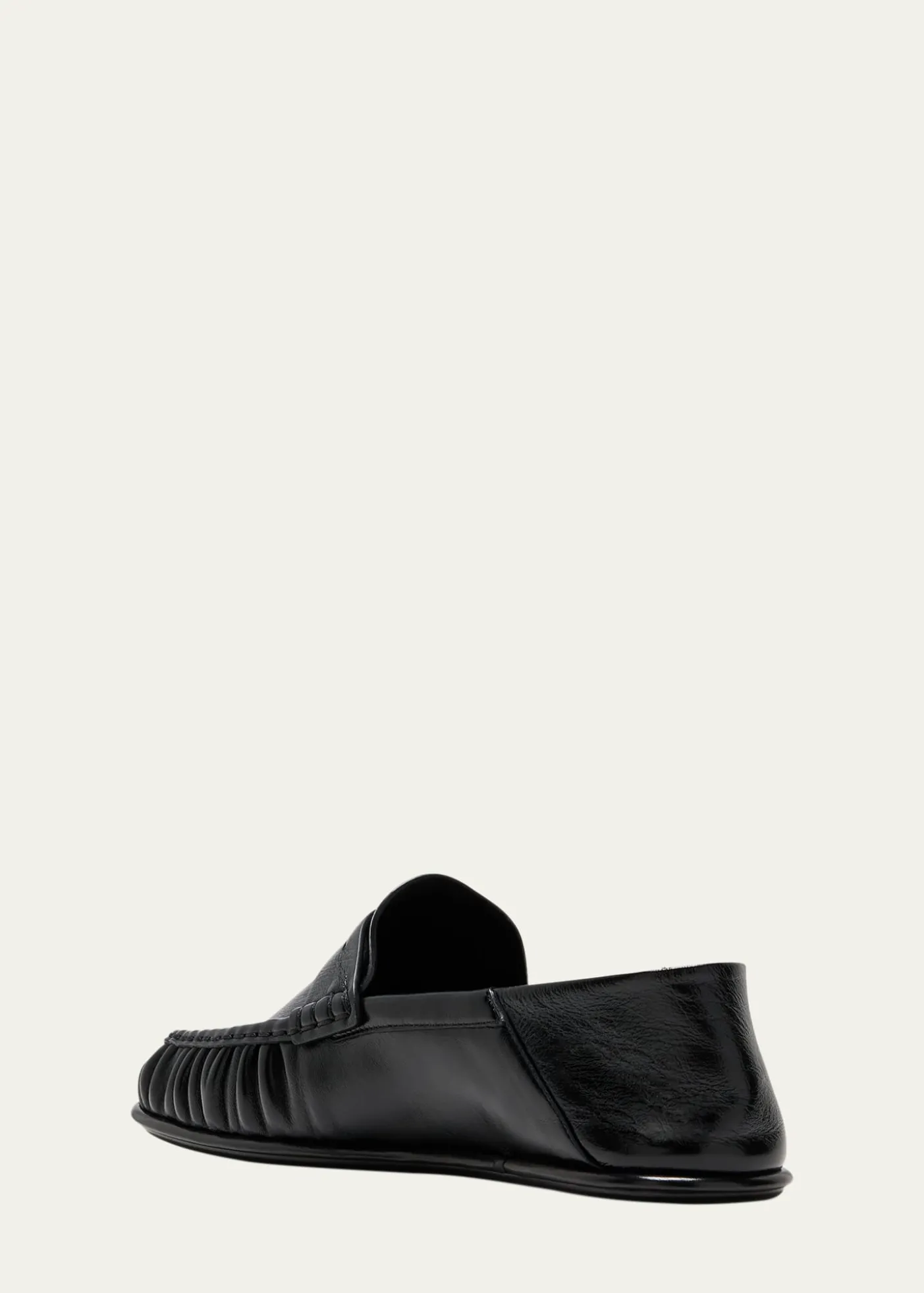 Saint LaurentMen's Le Loafer Leather Penny Loafers