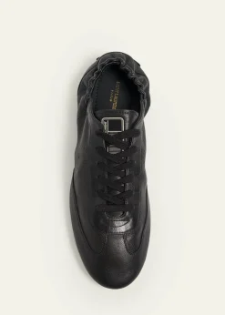Saint LaurentMen's Lewis Grained Leather Sneakers