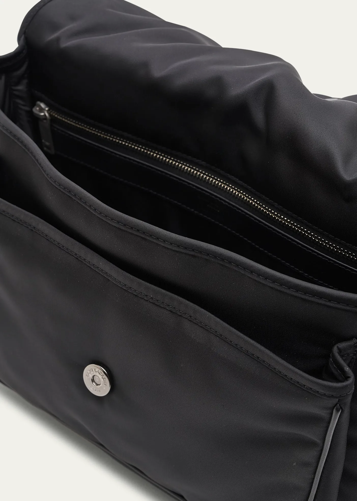 Saint LaurentMen's Niki Nylon Messenger Bag