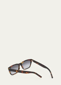 Saint LaurentMen's SL 5980 Acetate Rectangle Sunglasses