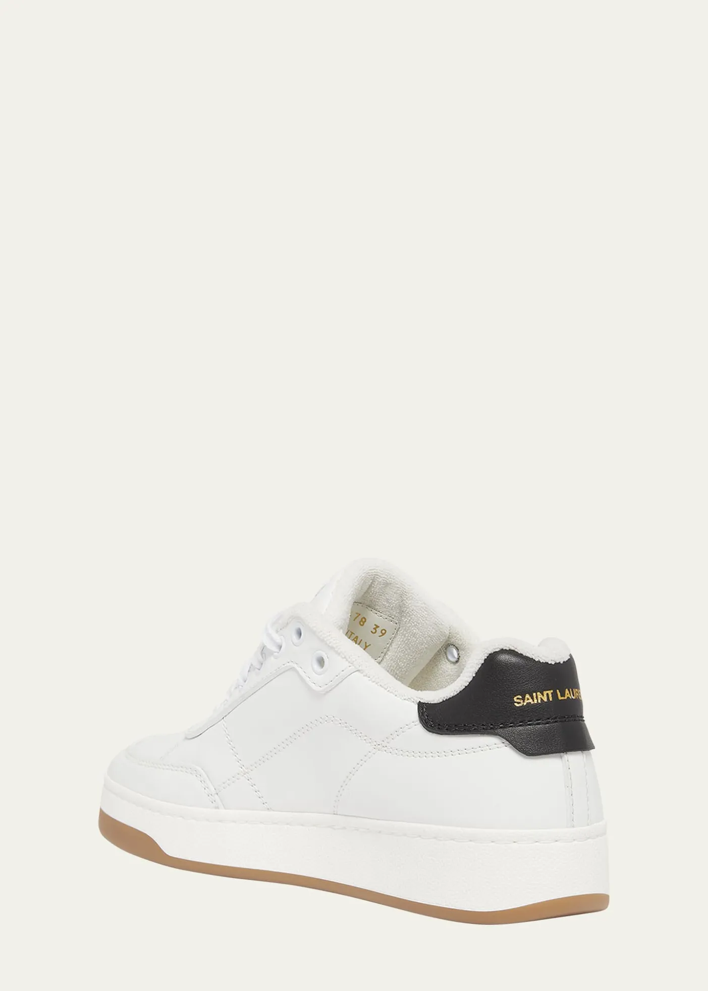 Saint LaurentMen's SL61 Leather Low-Top Sneakers