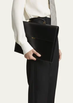 Saint LaurentMen's Smooth Leather Briefcase