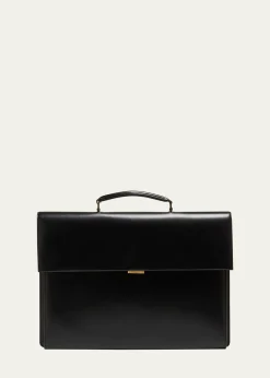 Saint LaurentMen's Smooth Leather Briefcase