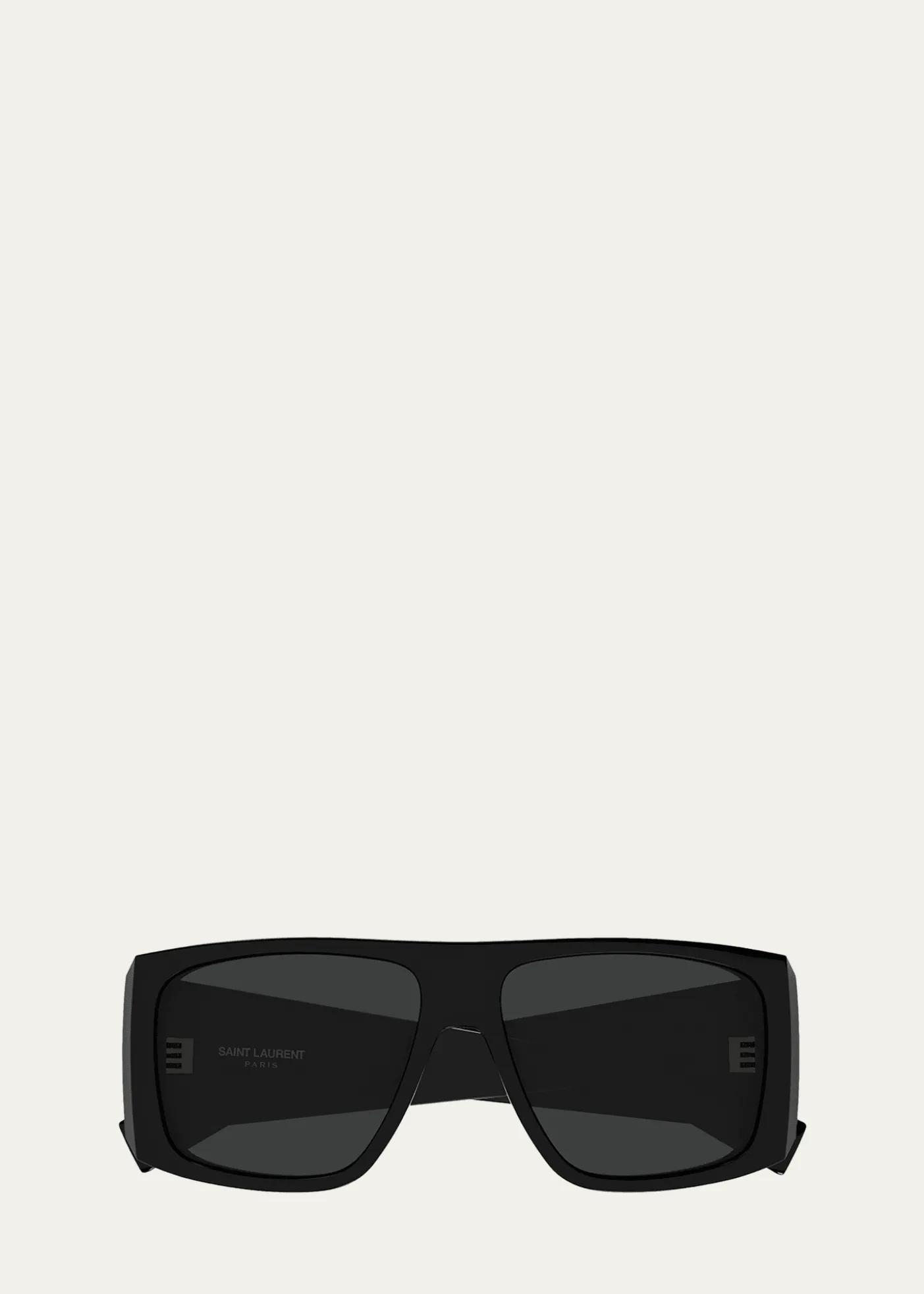 Saint Laurent57mm Acetate Semi-Shield Sunglasses