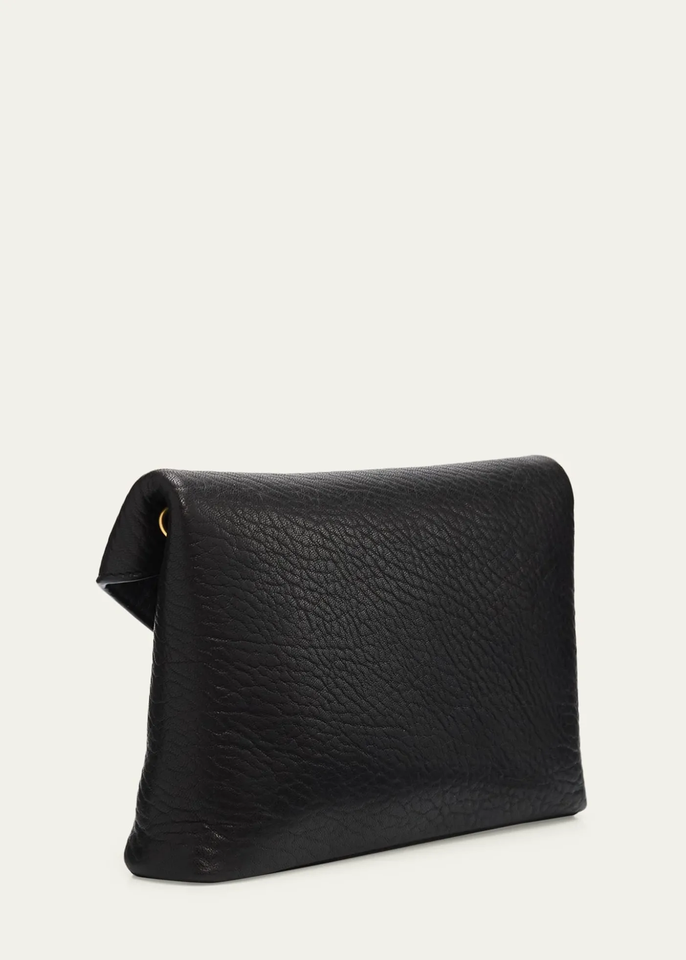 Saint LaurentSmall YSL Grain Leather Pouch Bag