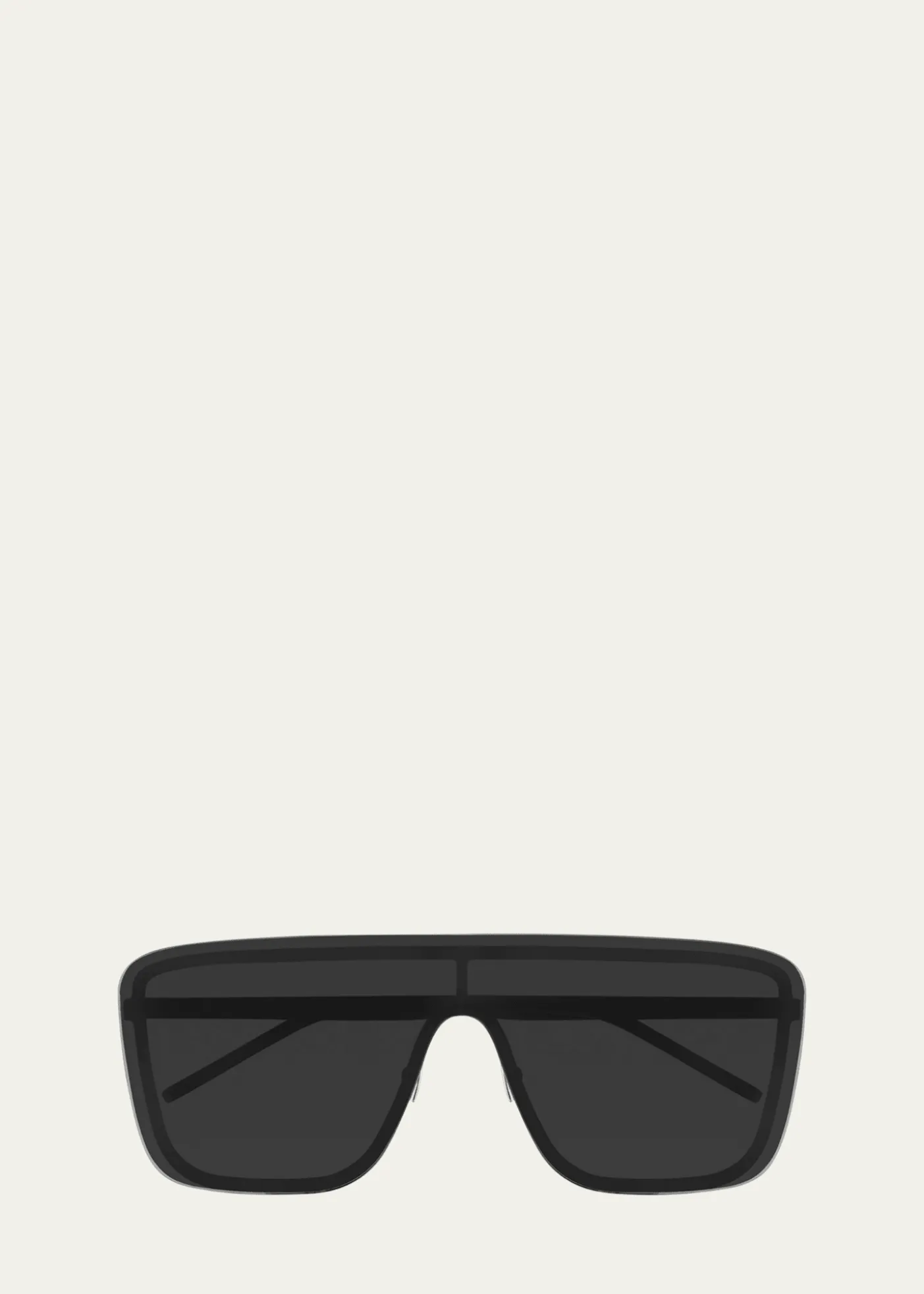 Saint LaurentUnisex Mask Metal Shield Sunglasses