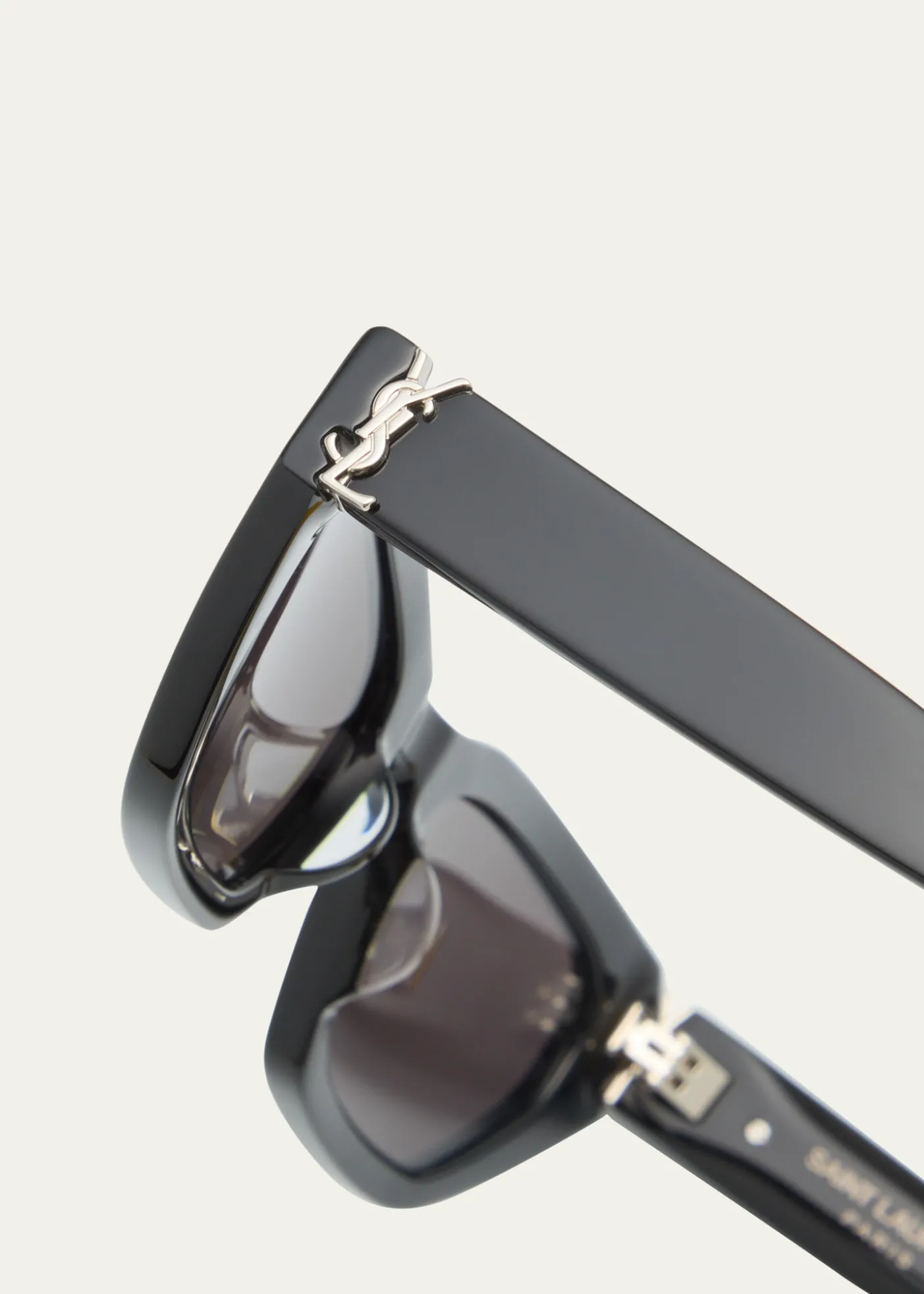 Saint LaurentYSL Plastic Cat-Eye Sunglasses