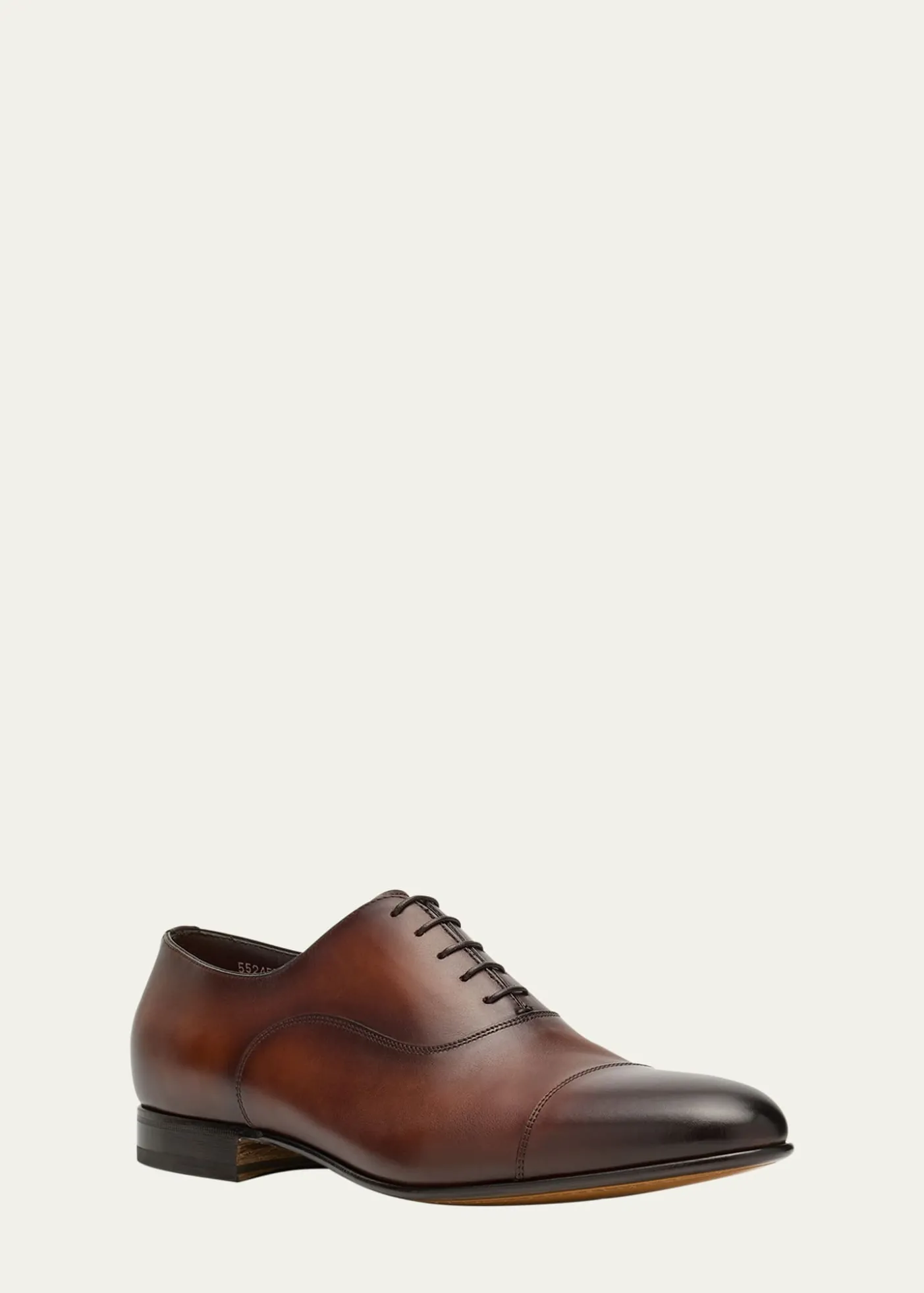 SantoniMen's Darian Calfskin Leather Oxfords
