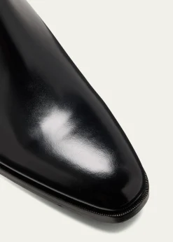 SantoniMen's Eugene Leather Chelsea Boots