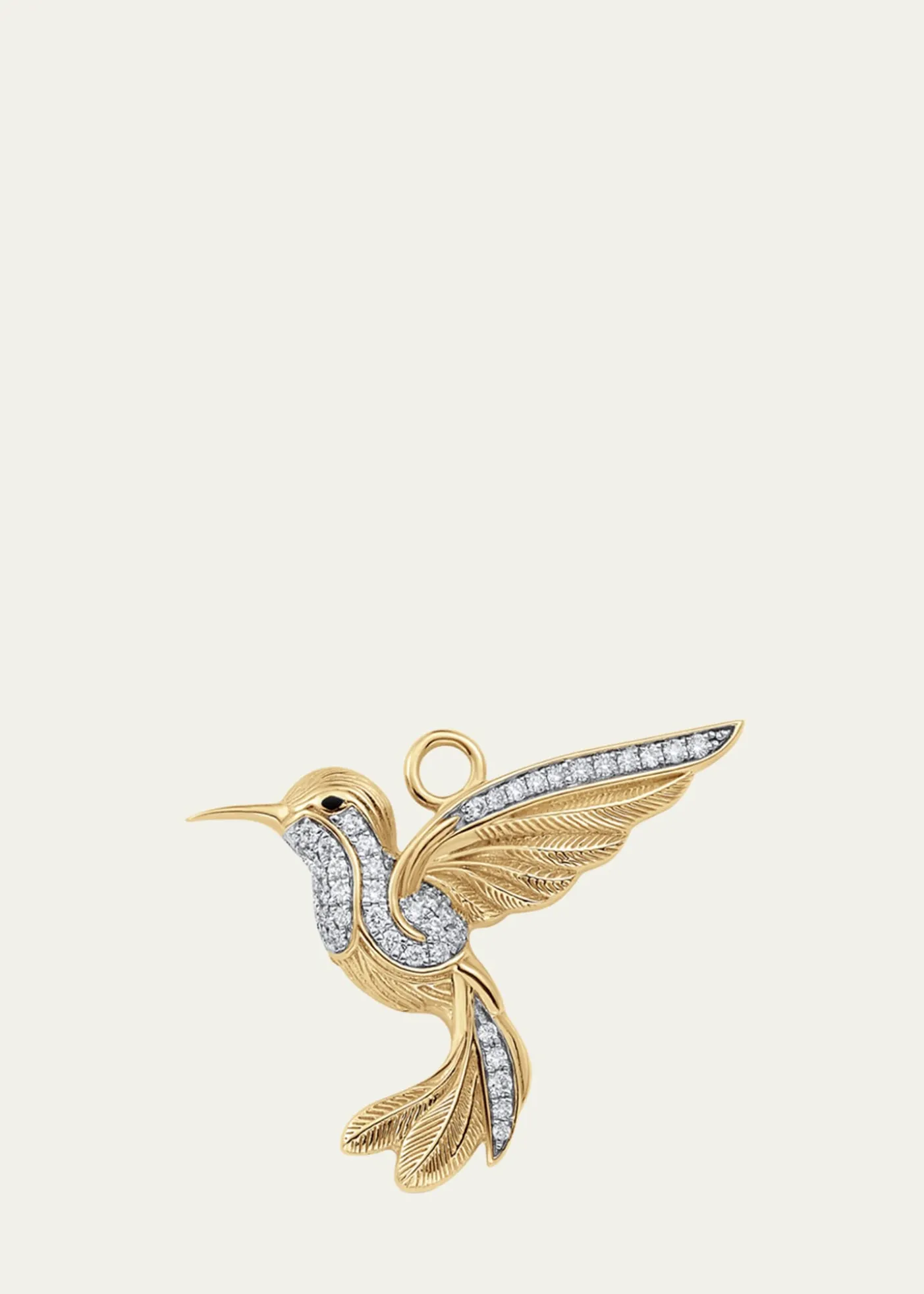 Sara WeinstockHummingbird 18K Gold & Diamond Charm