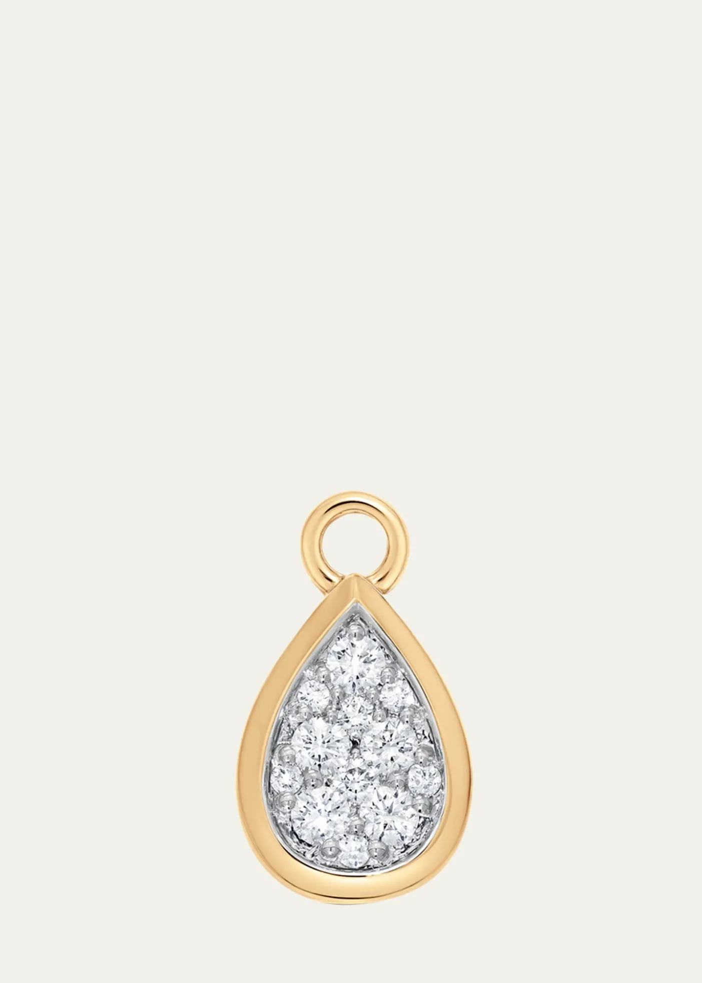Sara Weinstock18K Gold & Diamond Pear Charm