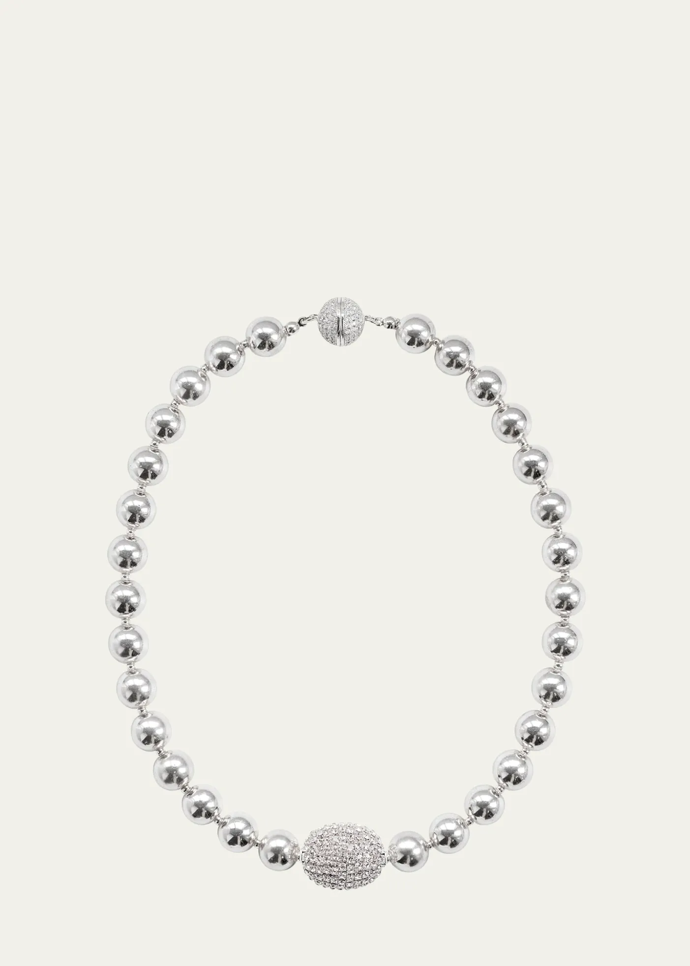 Saule LabelCassia Necklace in Silver Sheer