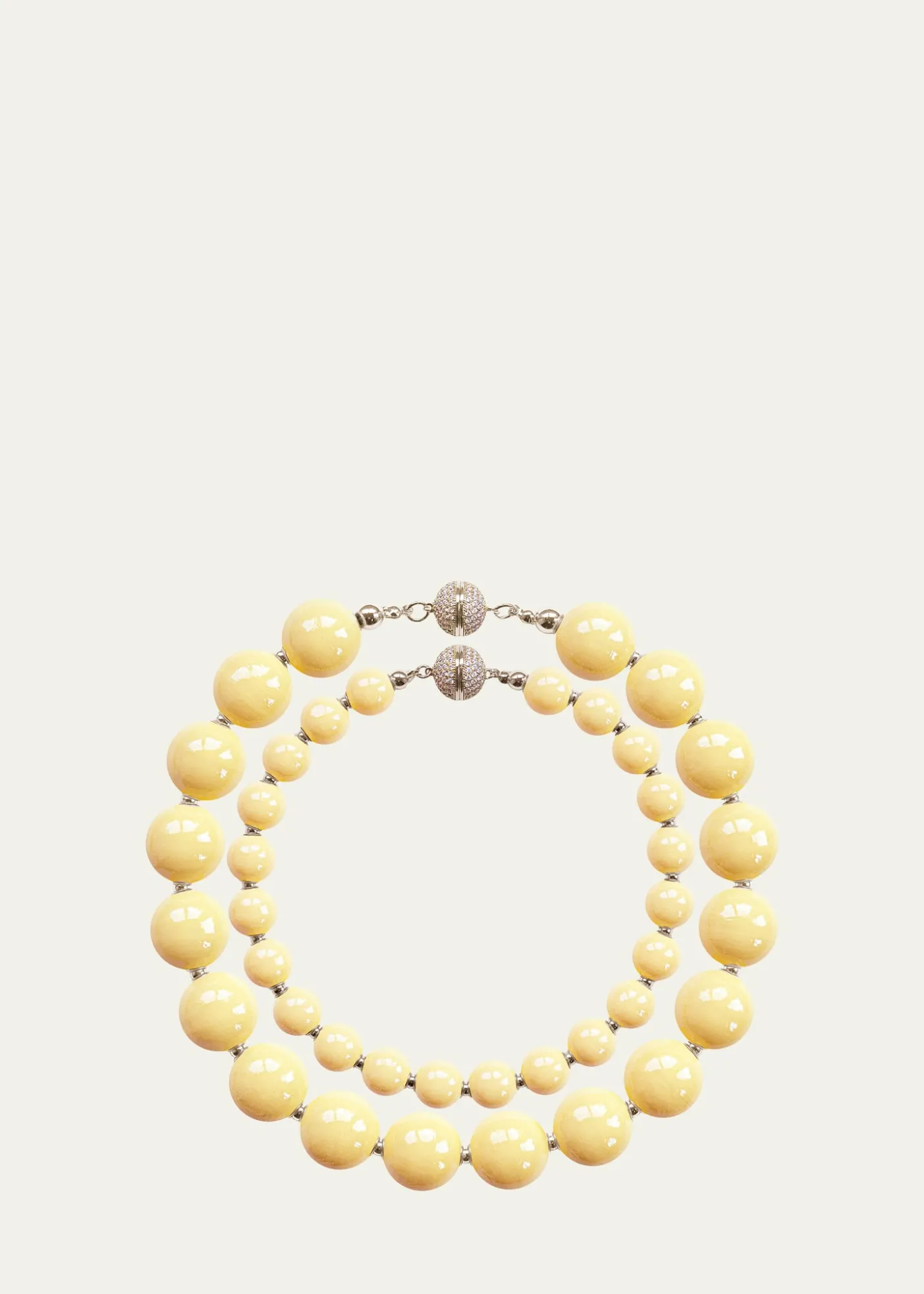 Saule LabelSiena Necklaces in Buttercup, Set of 2