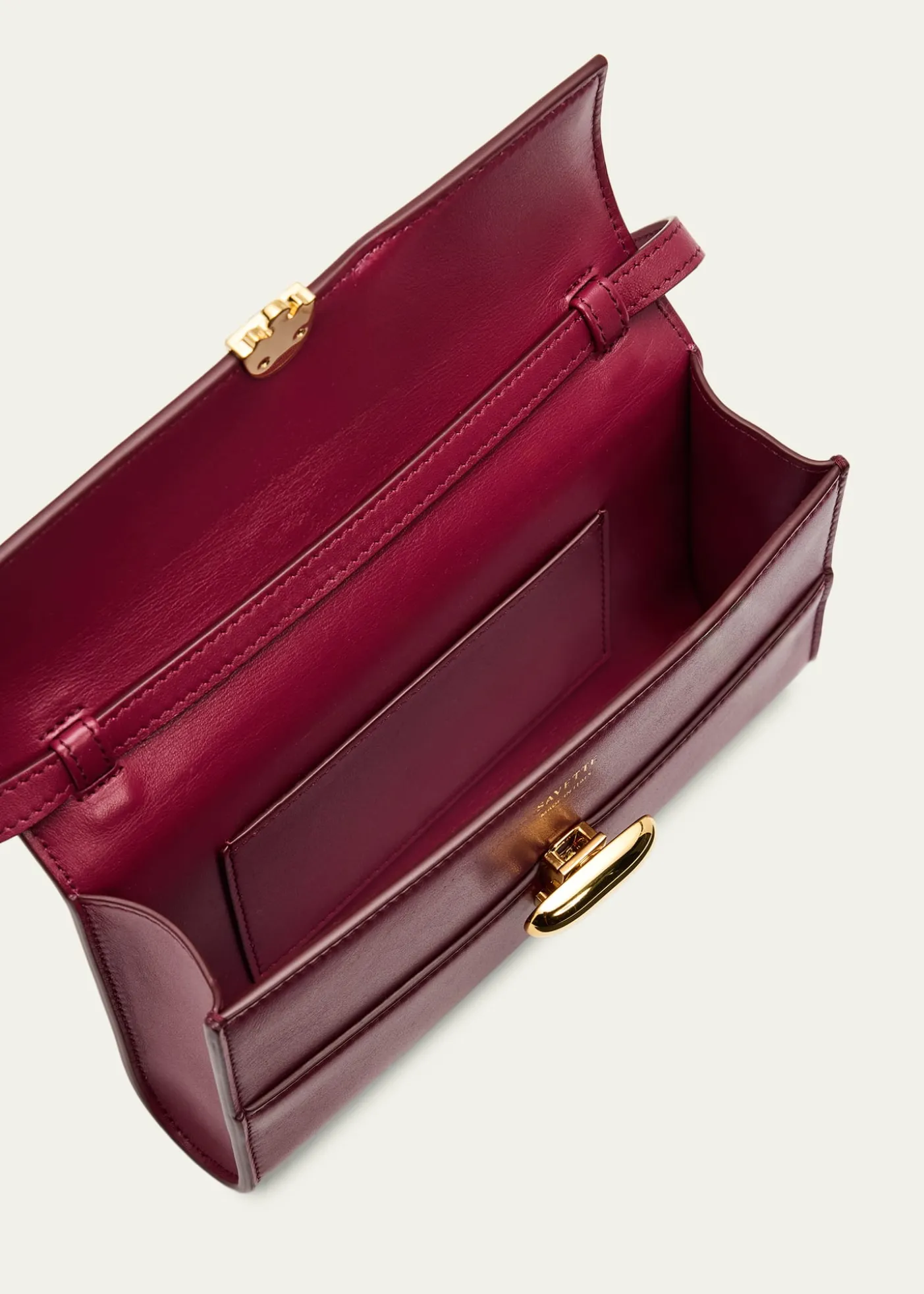 SavetteSymmetry Mini Leather Clutch Bag