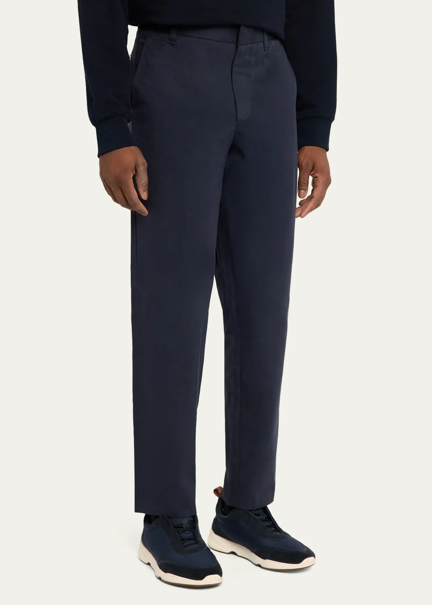 SeaseMen's Cotton Chino Tech Pants