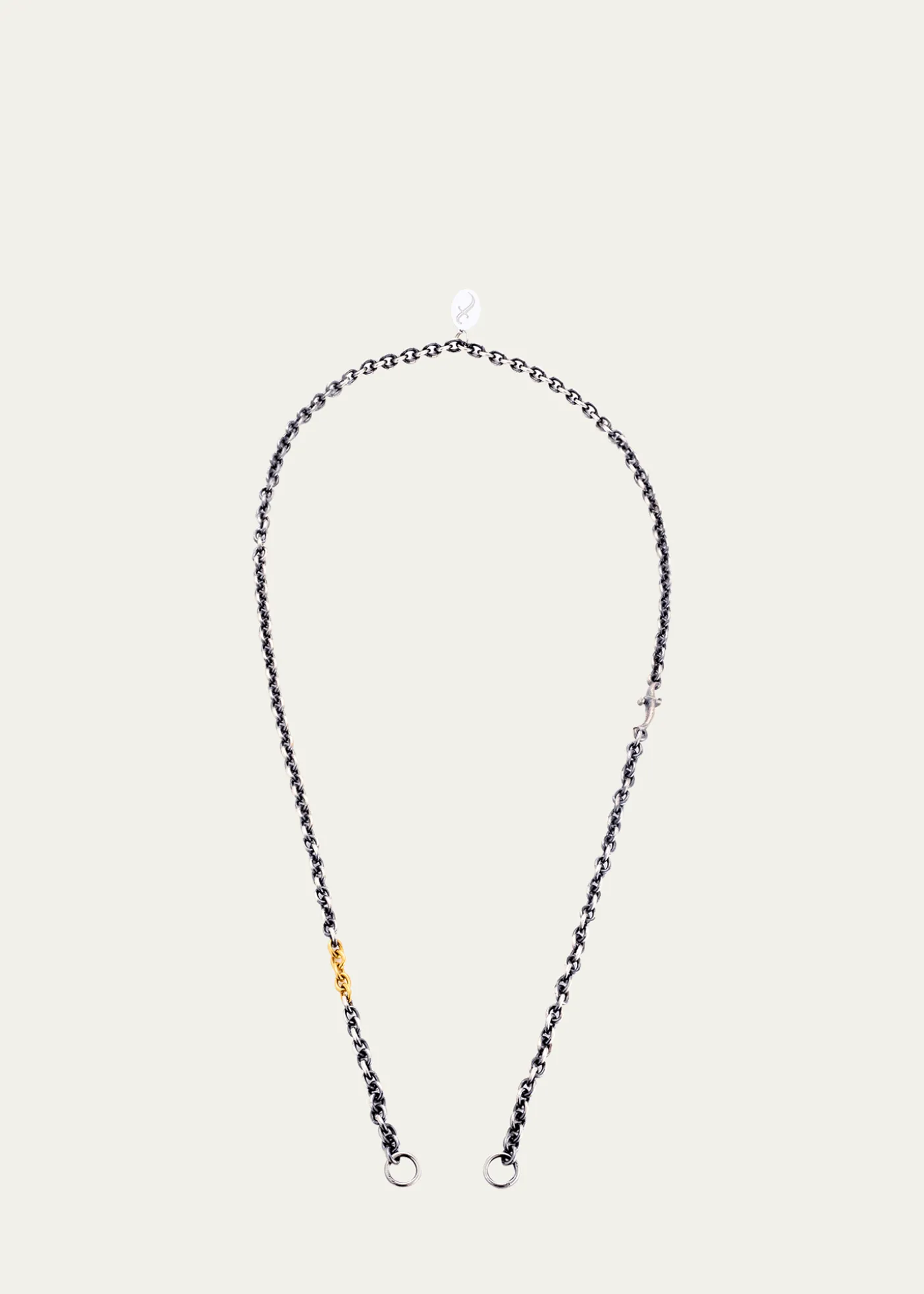 Sevan Bicakci24K Gold and Silver Open Necklace