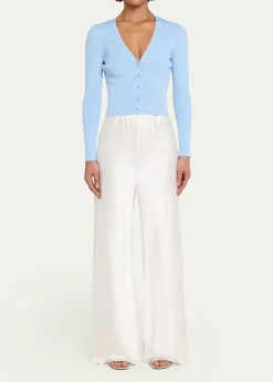 SIMKHAIAilany Cropped Cardigan