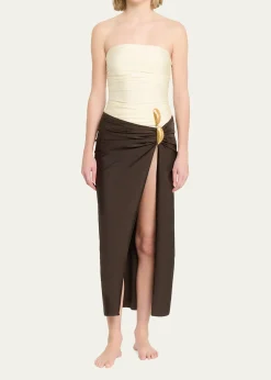 SIMKHAIEiana Shell Midi Skirt