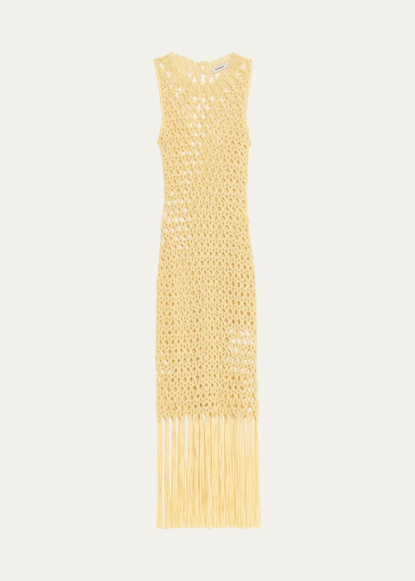 SIMKHAIJensen Macrame Midi Dress