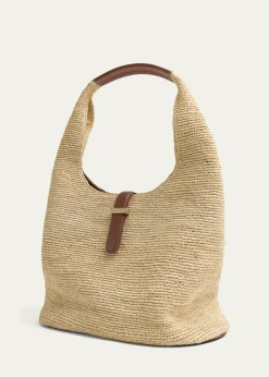 SIMKHAIKhai Small Raffia Tote Bag