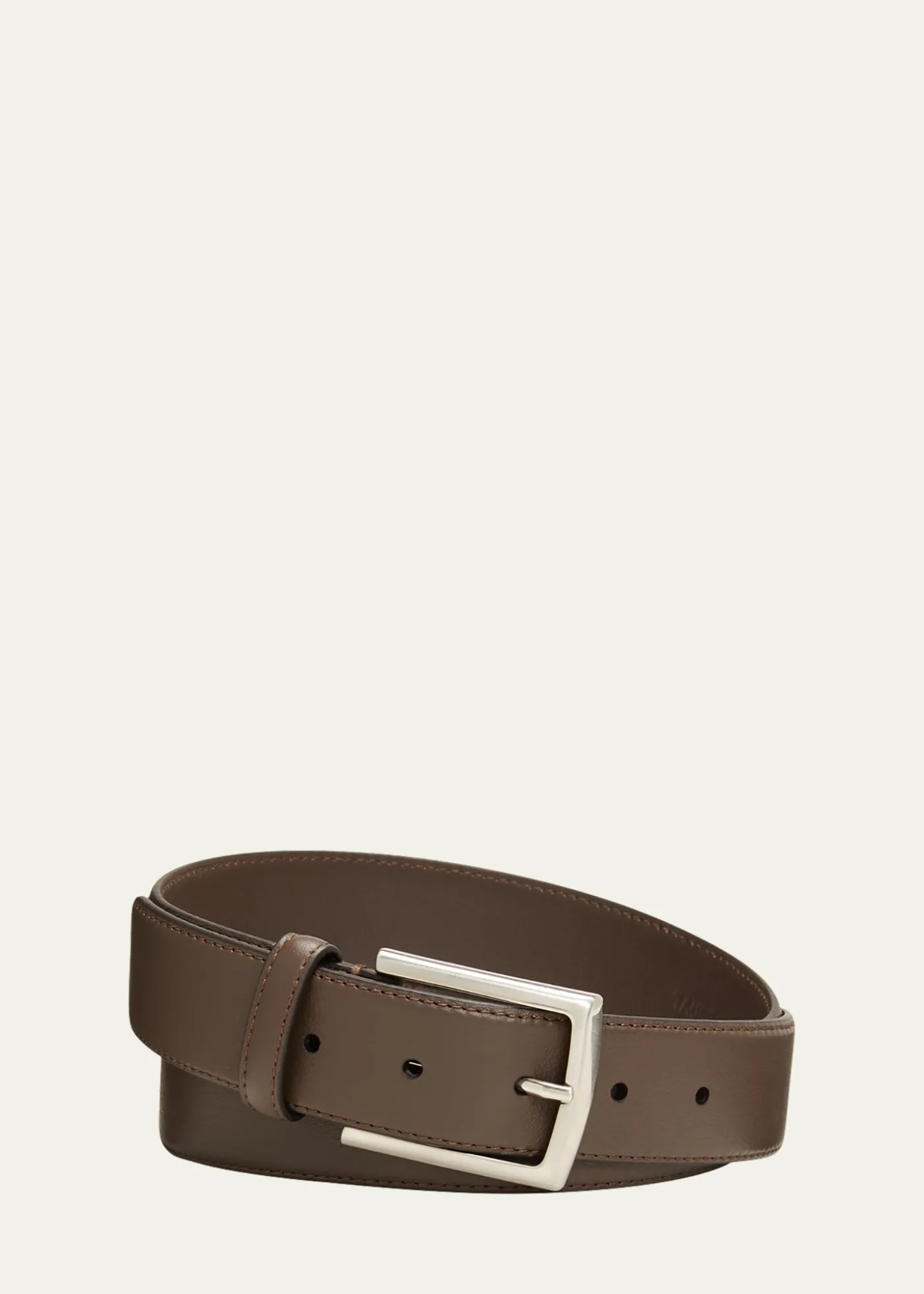 Simonnot GodardMen's Luma Matte Leather Belt
