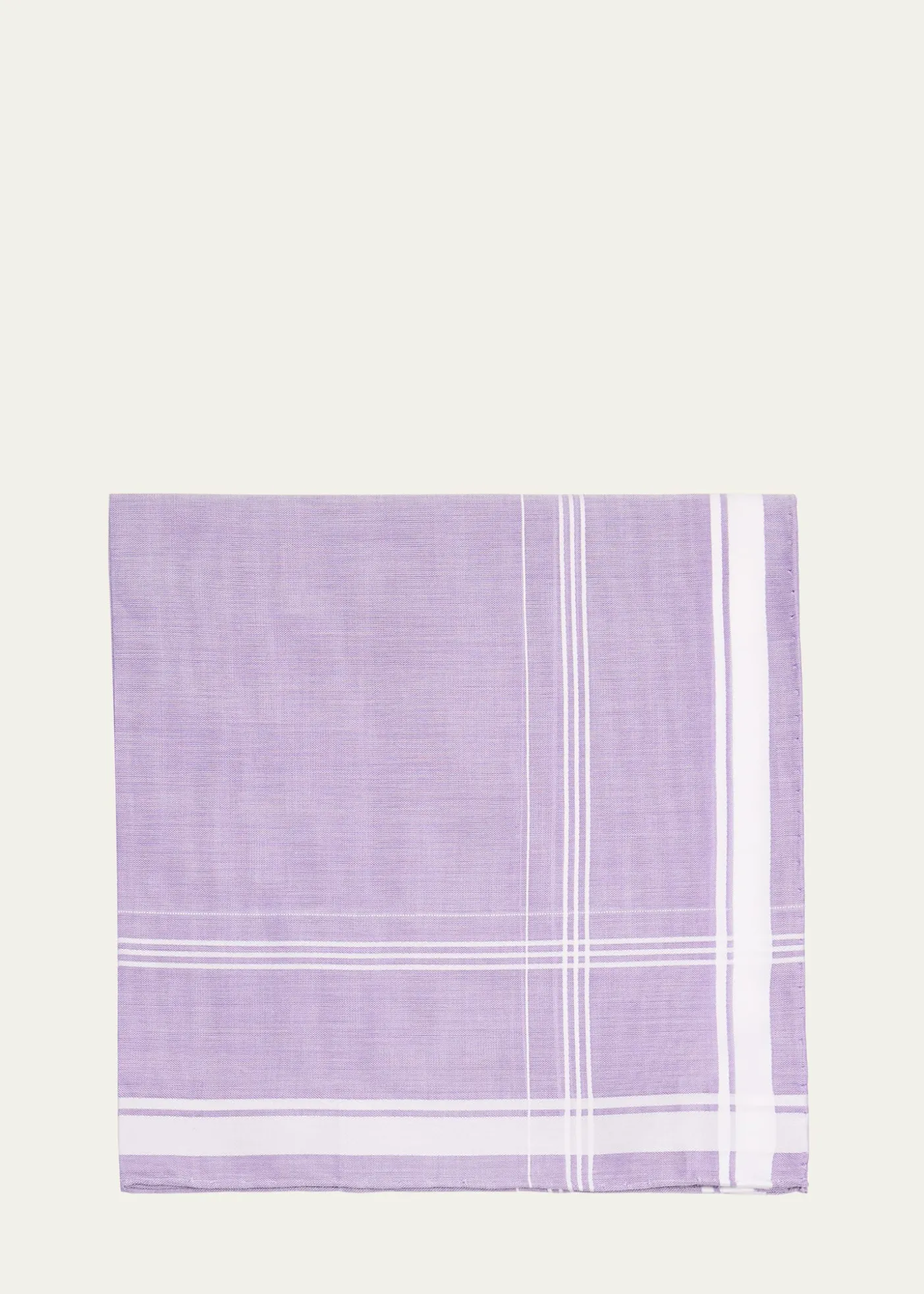 Simonnot GodardMen's Signature Cotton Handkerchief