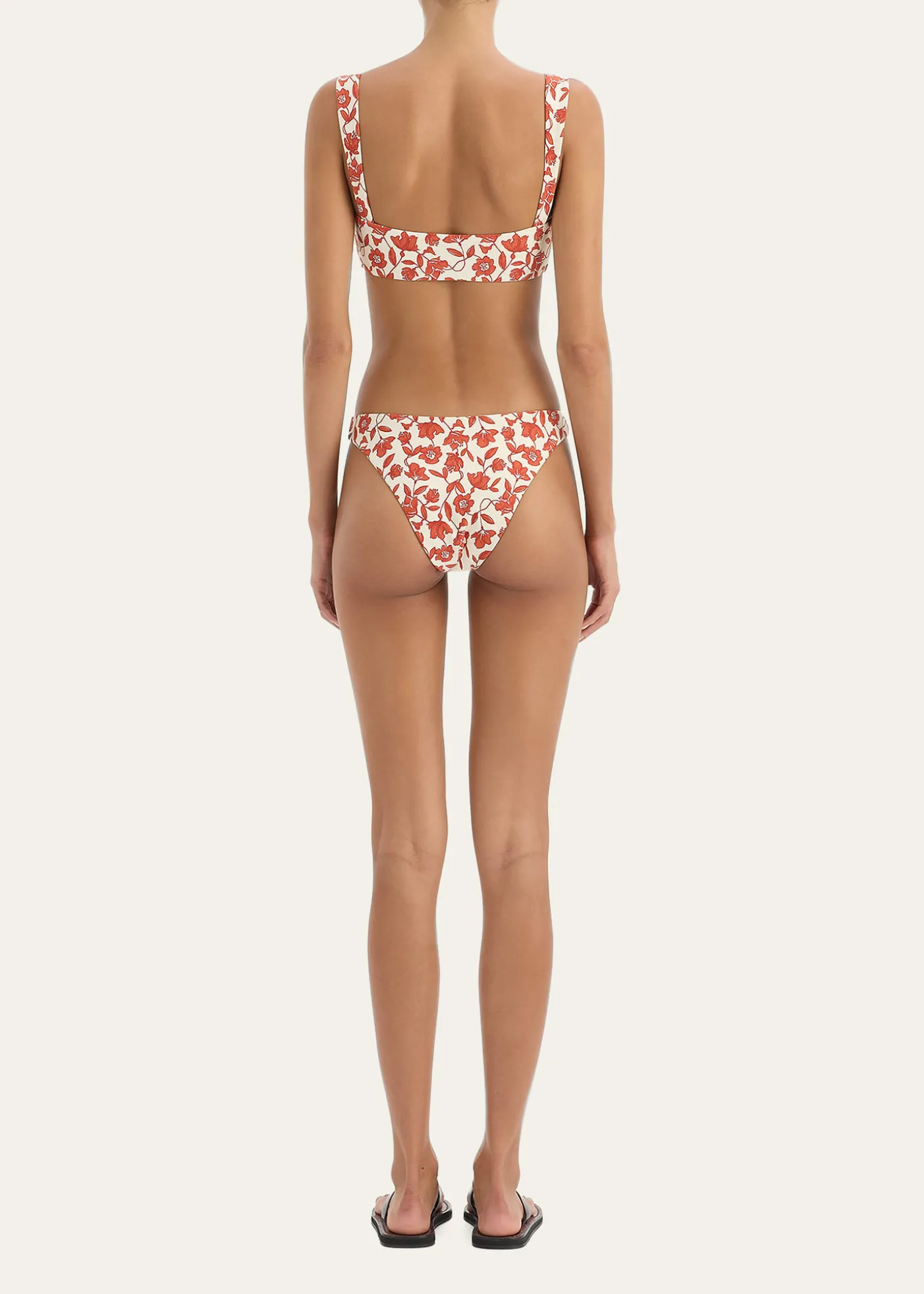 SIRChloe Floral Banded Bikini Top
